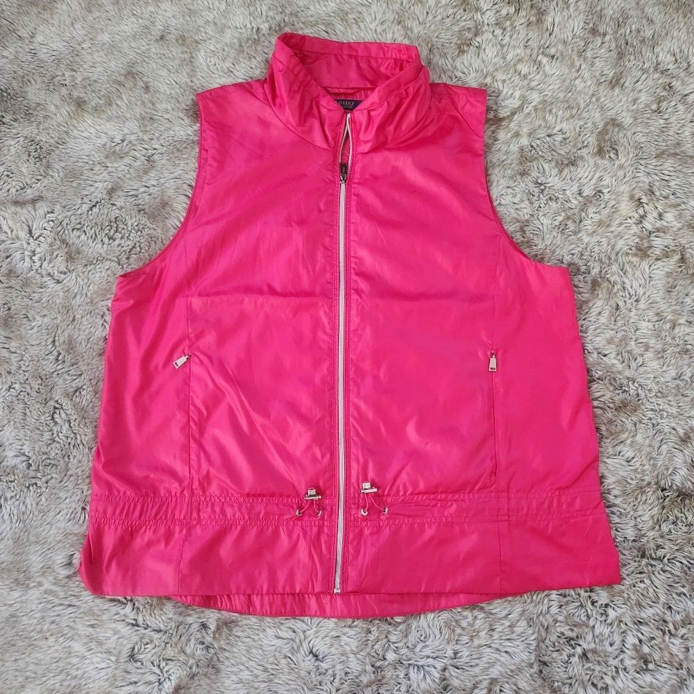 Ralph Lauren Polo Golf Water Resistant‎ Vest Hot Pink Size XXL
